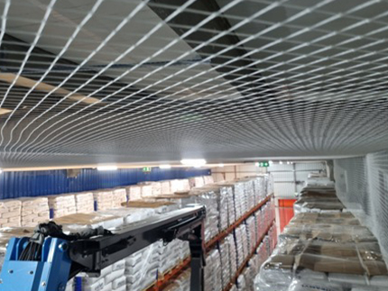 Fabrika İçi Kuş Önleme Filesi Montajı 